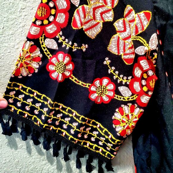 Swim suit cover black over up for beach pool party bikini bathing suit plus size - Picture 5 of 8